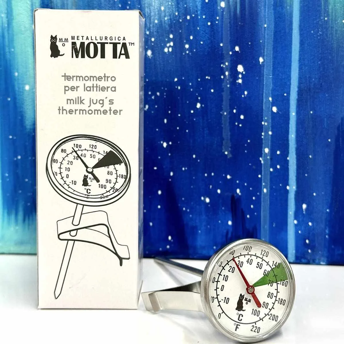Термометр для збивання молока і приготування напоїв Motta - Зображення 2