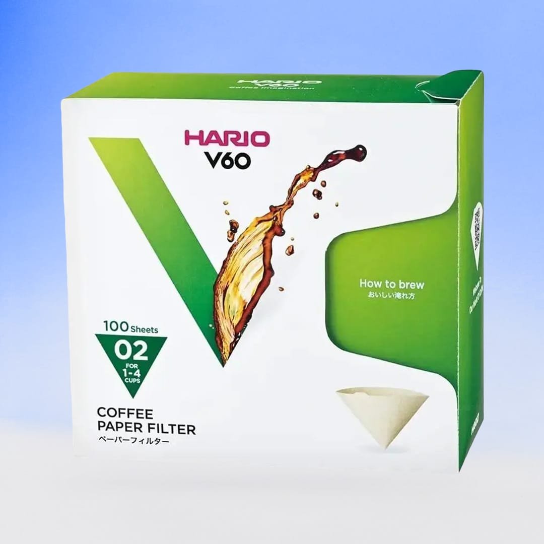 Hario-V60-розмір-02 Фільтри паперові Hario V60 розмір 02 - Зображення 1