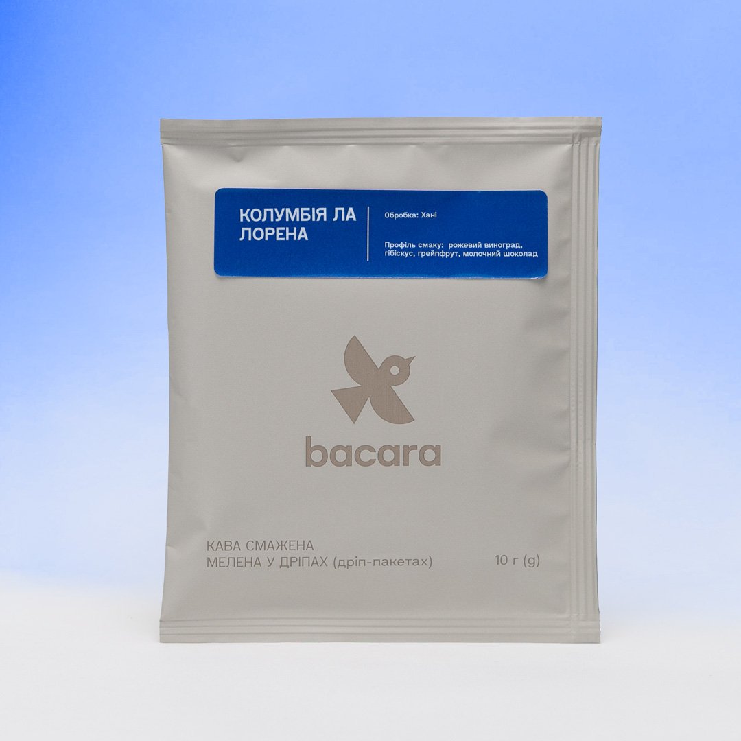 КОЛУМБІЯ-ЛА-BACARA-ДРІП-СИНІЙ-МОКАП Дріп Колумбія Ла Лорена - Зображення 1
