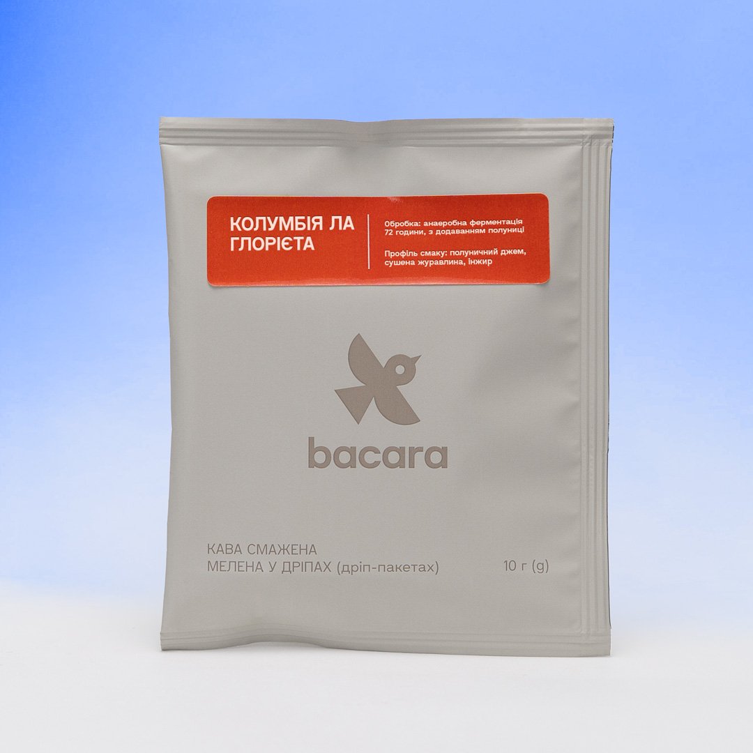 КОЛУМБІЯ_ЛА_ГЛОРІЄТА_BACARA_ДРІП_ПОМАРАНЧЕВИЙ_МОКАП Дріп Колумбія Ла Глорієта - Зображення 1